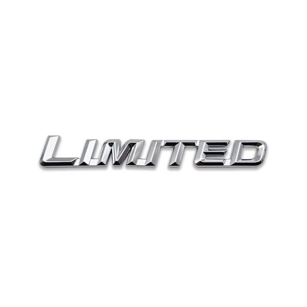 Chrome Car Emblem With Selfadhesive Metal Trunk Badge Finish 9189345356452