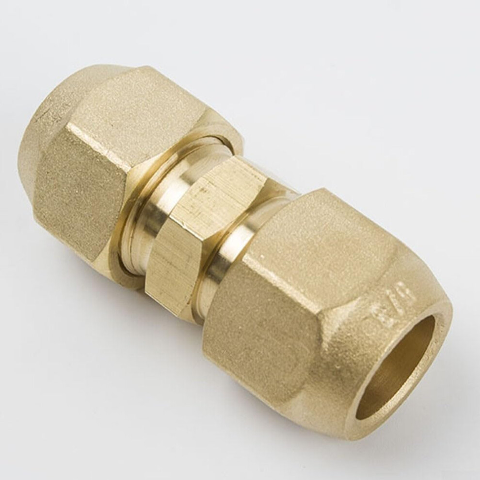 Copper Pipe Fitting Brass Double Nipple Connector 5/8 Inch Leakproof For Air Conditioning 9189345356520