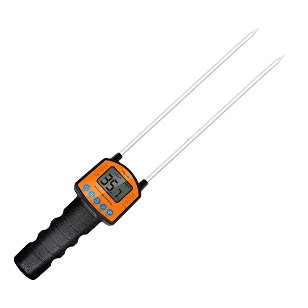 Moisture Meter Handheld Grain Moisture Meter With Lcd Display For Corn Wheat Rice 549.9% Moisture Content 9382693902818