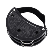 Foot Drum with Steel Bells Musical Instrument for Concert Party Drum Foot Tambourine Foot Shaker Percussion Pedal Black Ref: 9141