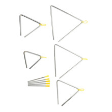Musical Enlightenment Percussion Toy Triangle Bell With Mallets For Kids Educational Triangle Musical Instrument For Children