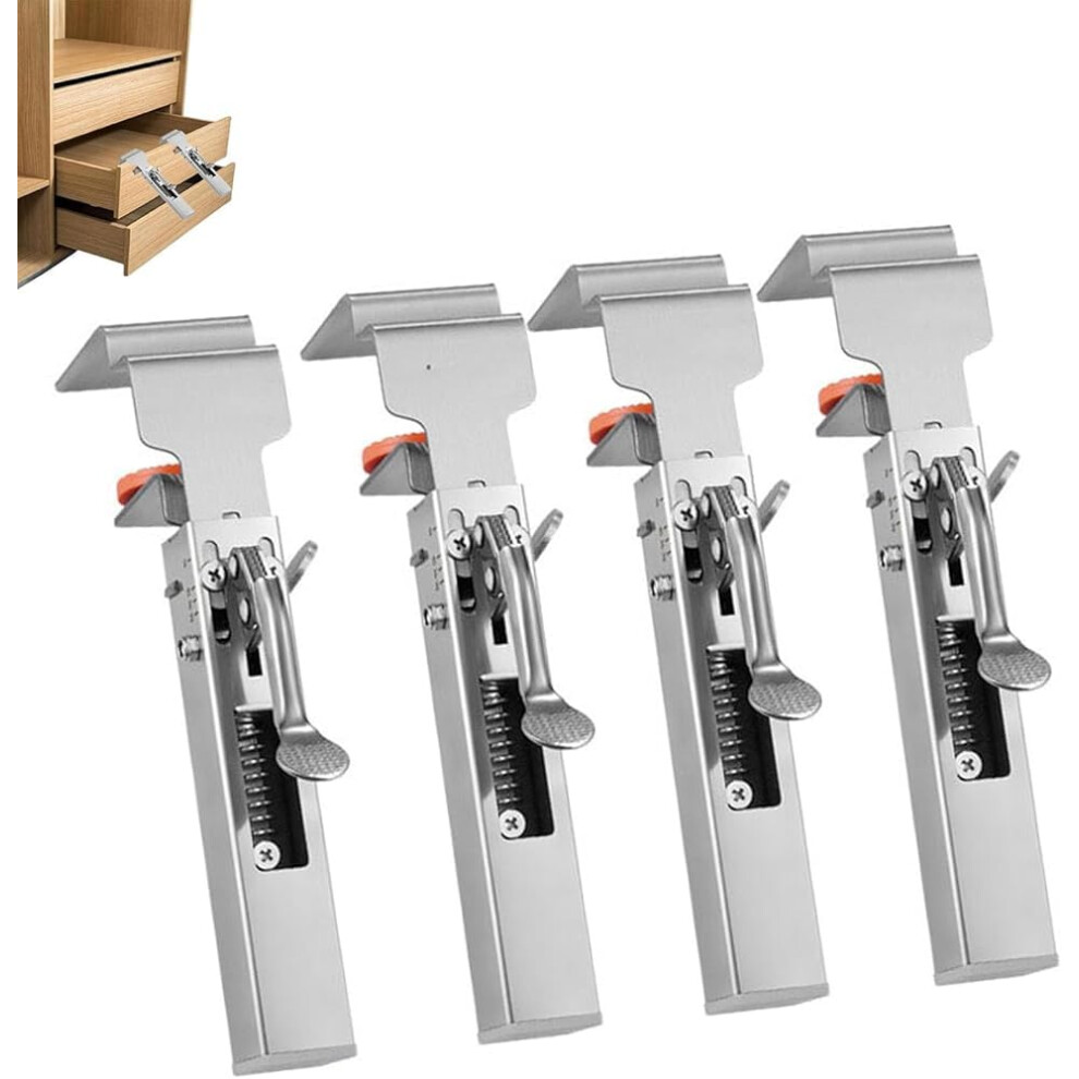 Adjustable Drawer Fixing Clamp, Stainless Steel Drawer Fixing Clamp, Adjustable Width 21 Mm50 Mm, Universal Cabinet Fixing Clamp, Suitable 9382693720269