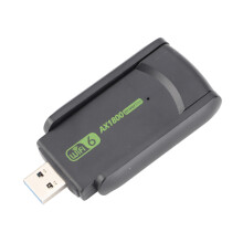 WiFi 6 Adapter USB3.0 1800Mbps Dual Band for PC & Laptop