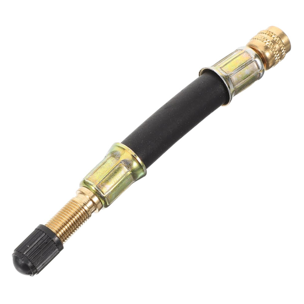 Flexible Tire Valve Extensions For Rvs Bicycles, Leakproof Stem Adaptor Hose, Secure Fit, Efficient Inflation No Bending 9382693903020