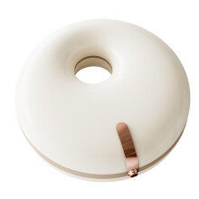 Mouth Guard Case, Denture Storage Box, Orthodontic Retainer Box, Braces Holder Box, Portable Case, Cream Colour