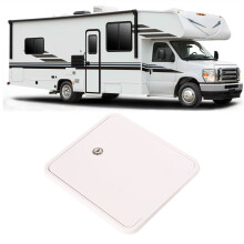 Universal RV Trailer Electric Cable Hatch with Quick Drainage Groove