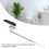 Effortless Flush Black Zinc Alloy Toilet Handle 8