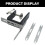 Stainless Steel Zipper Pulls Lab Replacement MultiPurpose Zipper  Tool for Various Fabrics Fixing Zippers 4