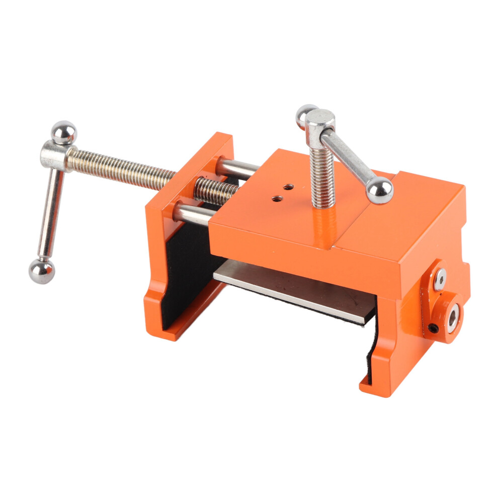 2Pcs Aluminum Steel Cabinet Claw Clamp With Hex Wrench Orange 7621373628405