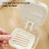 Teething Bath with Mirror, Teeth Protection Cover, Cleaning Tool Set, White 5