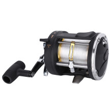 Premium Trolling Reel with Dependable Multi Disc Drag System, Stainless Steel Reel Foot for Enhanced Durability, Aluminum Power Handle with T Style