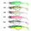 Μαλακά δολώματα ψαρέματος Shad Minnow Swimbaits, δολώματα κολύμβησης με ουρά με ελκυστικό 2