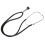 Pressure Sensitive Stethoscope, Extra-deep Bell for Enhanced Low-frequency Response, Comfortable Silicone Earpieces for Professional Use, Black 2