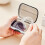 Storage containers, odorless, slim holders with lid hinges – portable mouthguard case 5