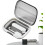 Storage containers, odorless, slim holders with lid hinges – portable mouthguard case 4
