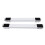 2PCS Heavy Duty Extensible Appliance Rollers 300KG, Adjustable, Black/White 8