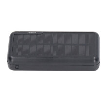 30000mAh Solar-Powerbank, Dual-USB, tragbar zum Camping und Wandern