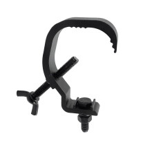 Stage Light Hook, Heavy Duty Multifunctional DJ Club Light Hook for Theatre Events Lighting, Black