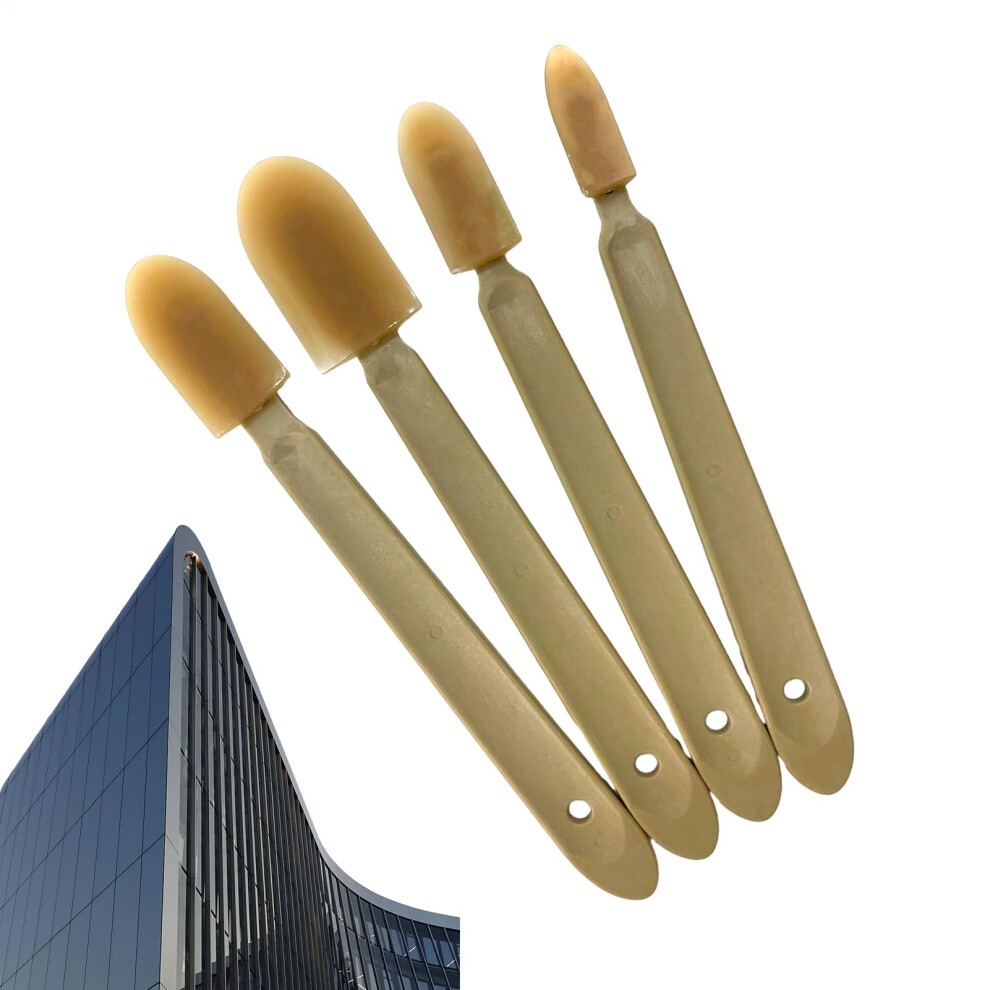 Caulk Spatula Set Of 4, Multifunctional Hand Caulking Tools For Bathroom, Kitchen, Floor 9347817048889