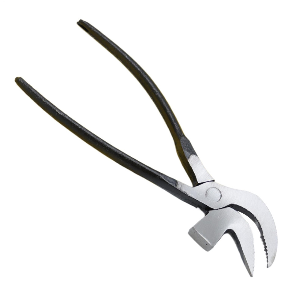 Angled Pointed Pliers, Handcrafted Shoe Pliers Nonslip Ergonomic Curved Needlenose Pliers For Pressing, Crafting, Shoemaking, Sewing, And 9382693722003