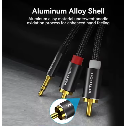 Vention 3.5mm to 2RCA Audio Cable 5m 2