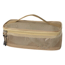 Camping Utensil Organizer Mesh Utensil Pouch Portable Kitchen Organizer Large Bag Lightweight For Picnic Barbecue Travel