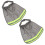 2 Reflective Hard Hat Liners with Neck Protection, Breathable Sun Visor for Construction Helmets for Construction Workers and Cyclists 1