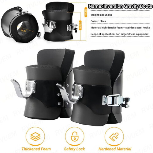 Inversion Boots, Abdominal Crunch Sit Up Bar Hooks, Hanging Pull Up Boots 2