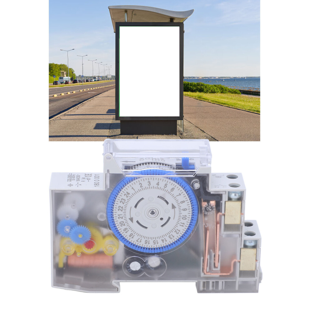 Mechanical Timer Relay 220-240V Ac Programmable Control For Industrial Machines 5081381997719