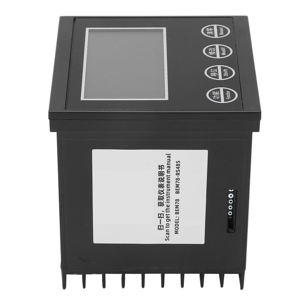 Digital Counter 6 Digit Lcd Timer 0.00001-999999 Meter 72X72mm 4681373634564