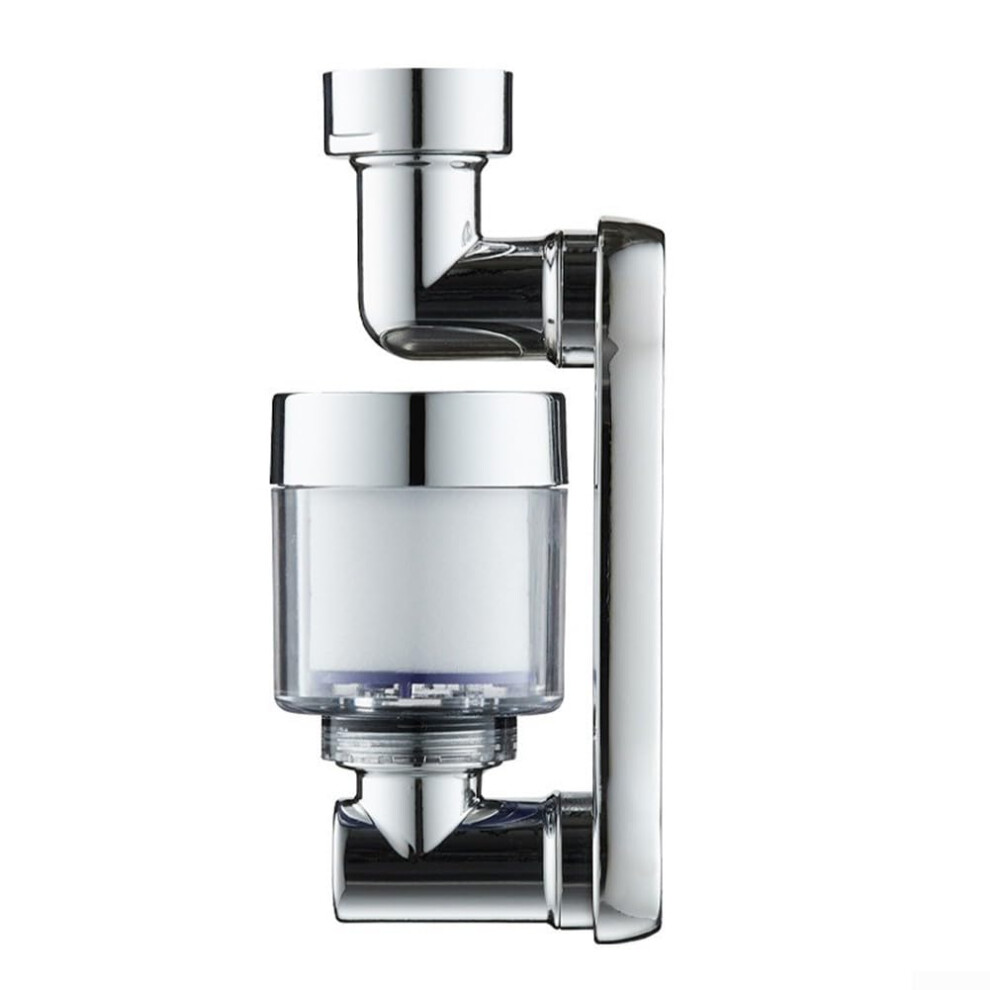 Faucet Extension Kitchen 360 Degree Rotation Abs Water Filter Adapter For Standard Faucets Splashproof Extender 9382693904706