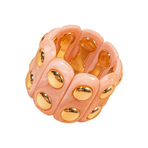 Traditional Rosin Topological Bangle Flexible Rope Bangle-Pink