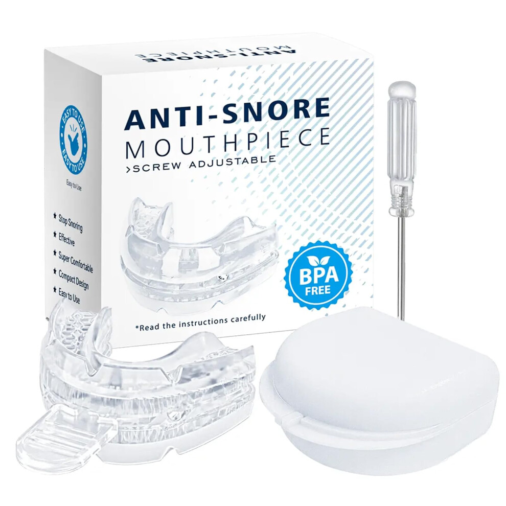 AntiSnoring and Teeth Grinding Guard for Peaceful Sleep
