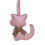 Adorable Cat Bowknot Keyring PU Car Decoration Practical-Pink 1