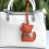 Trendy Cat Face Key Ring PU Leather Bowknot-Shallow coffee 5