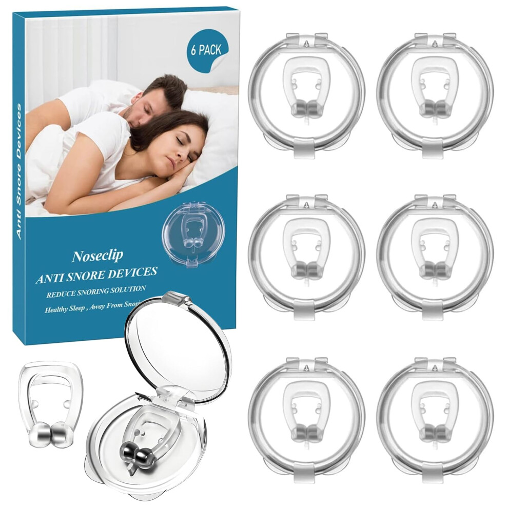 Snoring Stopper, AntiSnoring Nose Clip, Better Breathing, Sleep Better.