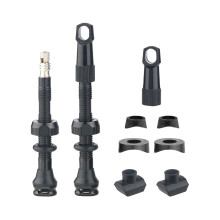 Bike Valve Core Tubeless Tire Stems With Square Base And Washers For Outdoor Dirt Biking And Road Cycling