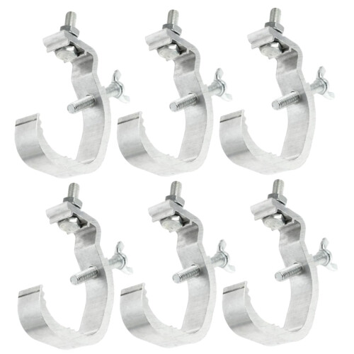 Pack of 6 Hooks for Stage Light Lamp Accessories Light Clamp Building Blocks