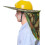 Protective Helmet Sun Protection with Full Brim 3