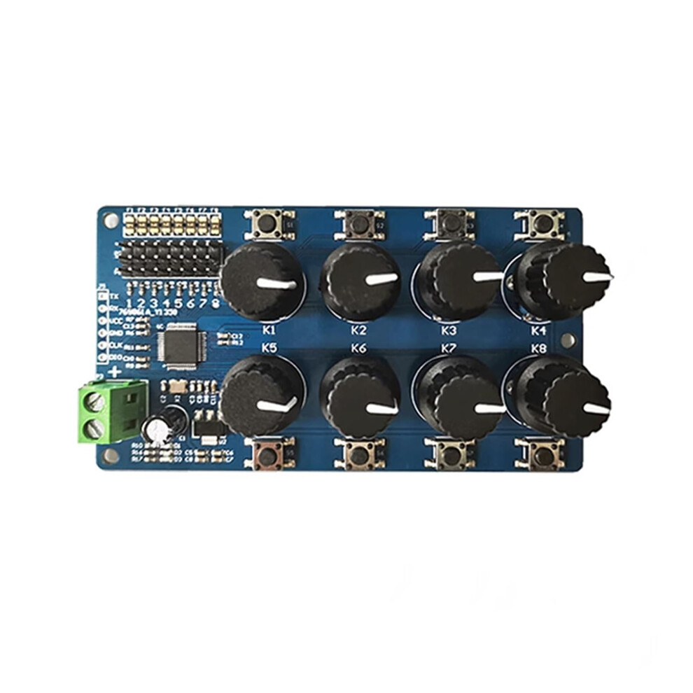 8Kservocontrollerdebugging Board With Manual Button And Serial Communication Interfaces For Robotics 9347817049725