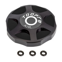Bicycle Aluminum Alloy Lightweight Front Fork Cover Black Universal Fit Bike Valve Cover Road And Mountain Compatible