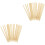 200Stk Scratch-Pen Holzstäbchen Kinder Scratch Painting Tool Hellbraun 3