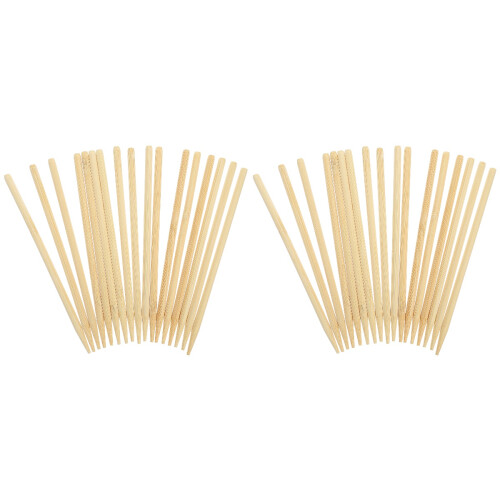 200Stk Scratch-Pen Holzstäbchen Kinder Scratch Painting Tool Hellbraun 1