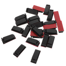 50Stk Haftende Kabelclips Aus Für Ordnung Zu Hause