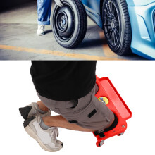 Rolling Knee Dolly with 5 Swivel Castors, ABS High Impact Protector
