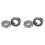 4Pièces Roulements De Roue 6203-2Rs Blindés Pour Moteurs Machines 2