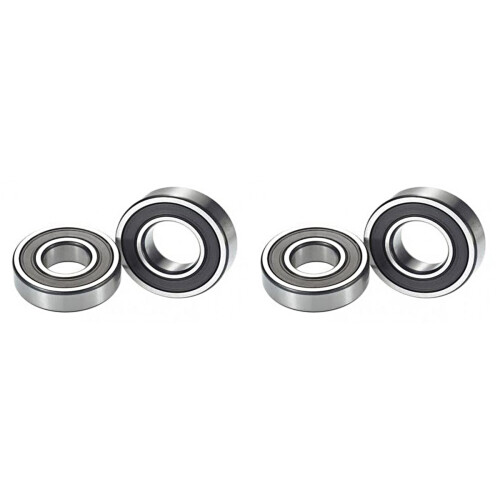 4Pièces Roulements De Roue 6203-2Rs Blindés Pour Moteurs Machines 1