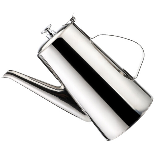 3Pcs Silver Stainless Steel Tea Kettle with Convenient Filter Handle