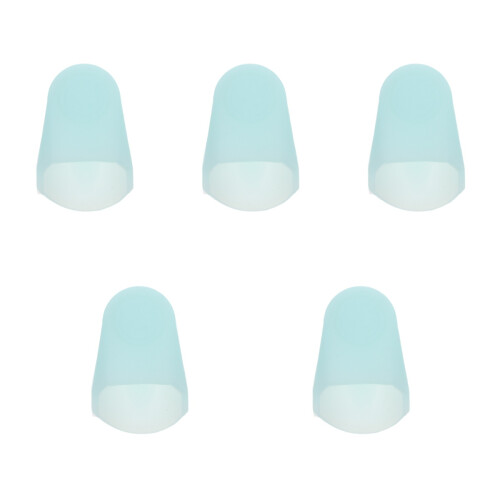5Pièces Accessoires Protection Saxophone Silicone Bleu Ciel 2