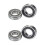 4Pièces Roulements De Roue 6203-2Rs Blindés Pour Moteurs Machines 5